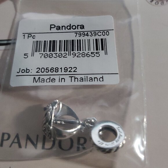 Authentic *Retired* Sterling Silver Sail Boat Dangle799439C00 - Picture 2 of 11